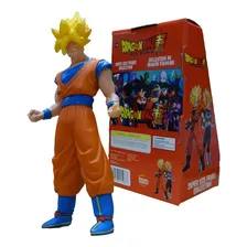 Kit 2 Bonecos Dragon Ball Z - Goku Super Saiyajin E Vegeta Foto mini  2