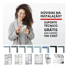 Kit 2 Borracha Tampa Gaxeta Metalfrio Da55 Da550 Da550b Foto mini 4