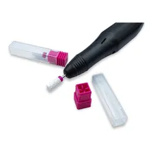 Kit 2 Brocas Cerâmica Profissional Unhas Gel Acrigel Fibra Foto mini 3