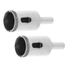 Kit 2 Brocas Diamantada 22mm Serra Copo Vidro Ceramica Foto mini 2