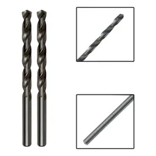 Kit 2 Brocas Paralelas De Aço Rápido Hss 5,0mm Foto mini 1