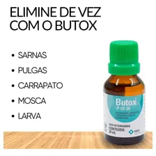 Kit 2 Butox 20ml Anti Pulgas Carrapatos Mosquitos Baratas Cor Verde Foto mini 2