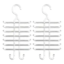 Kit 2 Cabides Para Gravatas Cintos Suporte Organizador De Cl Foto mini 1