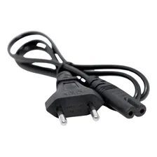 Kit 2 Cabo De Força Energia Compatível Para Boombox 1,8 Mts Cor Preto 127/220v Foto  mini 1