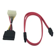 Kit 2 Cabos De Dados Sata + 2 Cabo Energia Ide / Sata + Foto mini 2