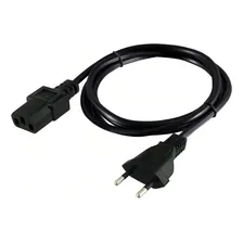Kit 2 Cabos Força Energia Padrão Monitor Pc 110v/220v Foto mini 4