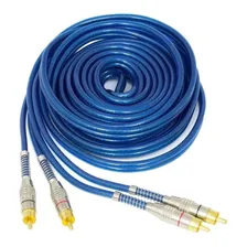 Kit 2 Cabos Rca 5 Metros 5m Dupla Blindagem Techone Blindado Foto mini  2