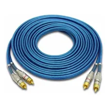 Kit 2 Cabos Rca 5 Metros 5m Dupla Blindagem Techone Blindado Foto mini 4