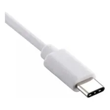 Kit 2 Cabos Usb Tipo C Turbo 5a Usb C 1 Metro Hmaston Cor Branco Foto  mini 1