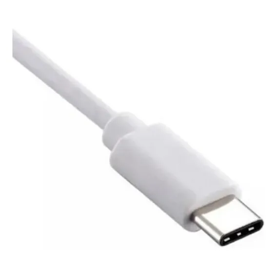 Kit 2 Cabos Usb Tipo C Turbo 5a Usb C 1 Metro Hmaston Cor Branco Foto 1