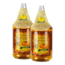 Kit 2 Cachaça Artesanal De Banana A Mineirinha - 1 Litro Foto mini 1