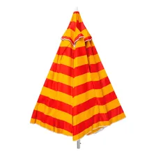 Kit 2 Cadeira Laranja / Amarelo + Guarda Sol 2,60 Vermelho Foto mini 3