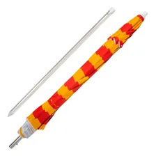 Kit 2 Cadeira Laranja / Amarelo + Guarda Sol 2,60 Vermelho Foto mini 4