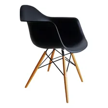 Kit 2 Cadeiras Eames Braço Polipropileno Base Madeira Foto mini 4