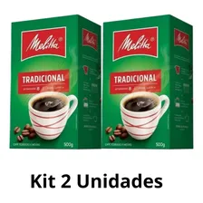 Kit 2 Café Melitta Tradicional Våcuo 500g Foto mini 1