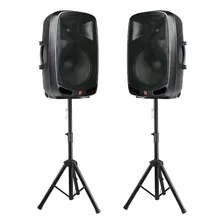 Kit 2 Caixa De Som Acústica Staner Ps1501 400w + Tripé Cor Preto 110v/220v Foto mini  2