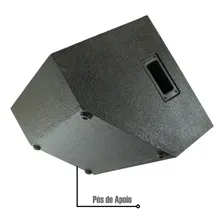 Kit 2 Caixa Retorno Palco Music Way 450w Rms Plug P10 Foto mini 2