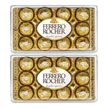 Kit 2 caixas chocolate bombom Ferrero Rocher com 12 unidades cada Foto mini 1