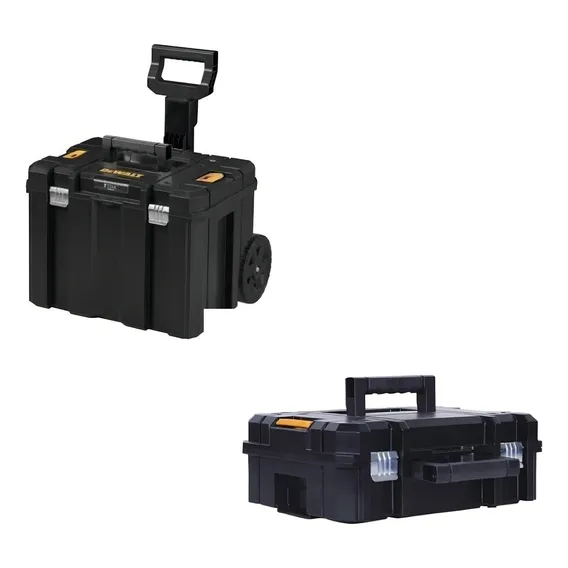 Kit 2 Caixas Ferramentas Tstak Dwst17820 + Dwst17807 Dewalt Foto 1