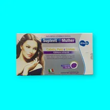 Kit 2 Caixas Polivitamínico Suplevit Mulher Com 60 Capsulas Sabor Sem Sabor Foto mini 4