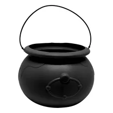 Kit 2 Caldeirão Dia Das Bruxas Decoração Festa Preto E Roxo Foto mini 4