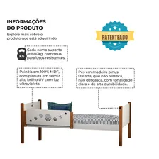 Kit 2 Camas Solteiro Star Branco/amêndoa Bolinhas Foto mini  2