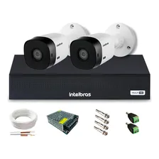 Kit 2 Câmera De Segurança Intelbras Full Hd Com Dvr 4 Canais Foto  mini 1