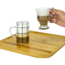 Kit 2 Canecas Vidro Borossilicato Stripes 280ml Foto mini 2