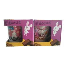 Kit 2 Canecas Xicaras Tulipa 250ml Presente Pascoa Sortido Foto mini 1