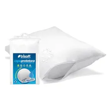 Kit 2 Capa 200 Fio Travesseiro Trisoft Impermeavel Protetora Foto mini  2