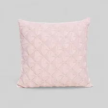 Kit 2 Capa Almofada Decorativa Escritorio 45x45 Tricot Tric么 Cor Rosa Kit Capa de Almofada Decorativa 45x45 Foto mini 2