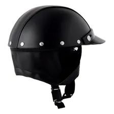 Kit 2 Capacetes Protork Coquinho Moto Scooter Bike Elétrica Cor Preto Foto mini 2