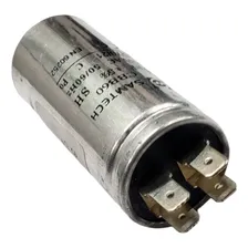 Kit 2 Capacitor Permanente Alumínio Com Terminal 5uf 400vac Foto mini 4
