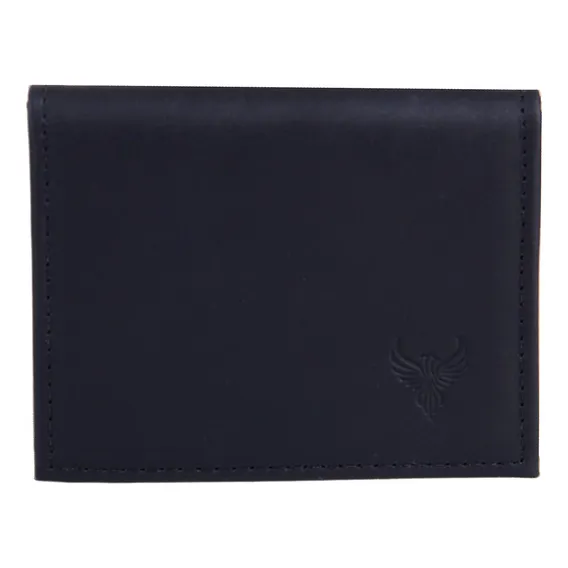 Kit 2 Carteiras De Couro Slim Masculina Qualidade Reforçado Cor Preto Foto 1