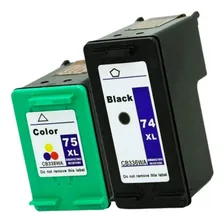Kit 2 Cartucho Compativel 74xl + 75xl Foto mini  3