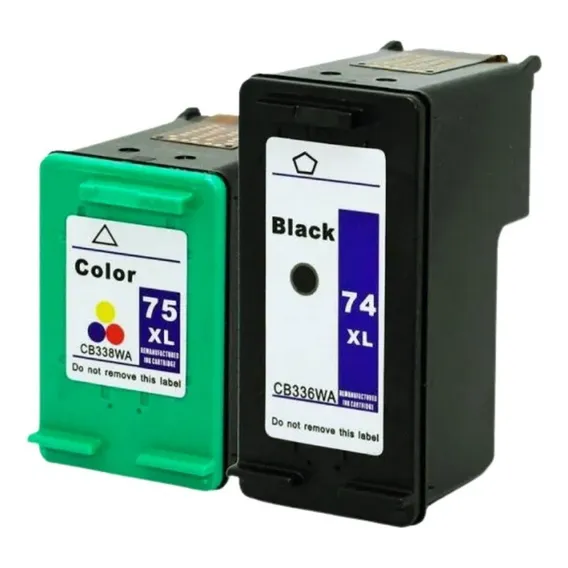 Kit 2 Cartucho Compativel 74xl + 75xl Foto 1