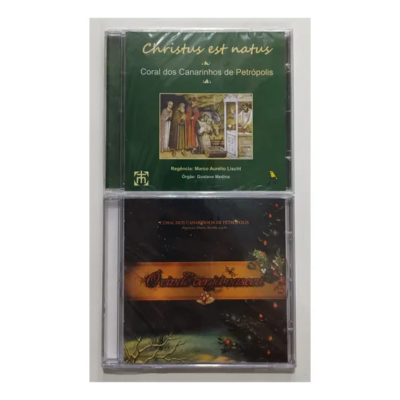 Kit 2 Cds - Os Canarinhos De Petrópolis - Novos Lacrado Versão Do Álbum Estandar Foto 1