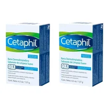 Kit 2 Cetaphil Sabonete Limpeza Suave 127gr Foto mini 1