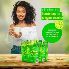 Kit 2 Chá Detox Verde Água Seca Barriga Desincha Foto  mini 1