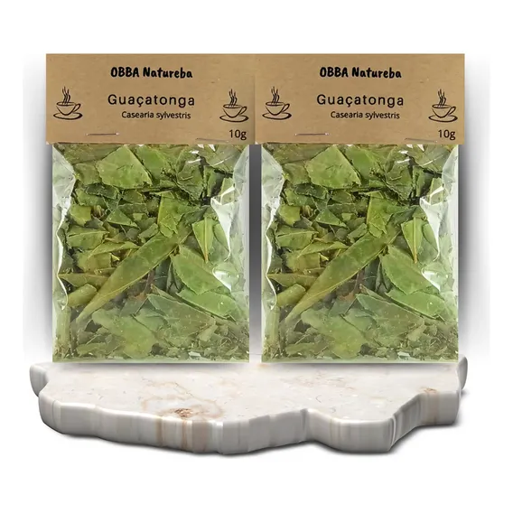 Kit 2 Chás De Guaçatonga-100% Puro Erva Natural Chá Foto 1