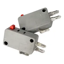 Kit 2 Chave Micro Switch Kw11-7-3 16a Haste 27mm Foto  mini 1