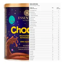 Kit 2 Chocoki Achocolatado Essential Nutrition 300g Cada Sabor Chocolate Foto mini 2