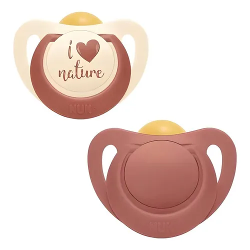 Kit 2 Chupetas For Nature Látex 6m+ NUK Foto 1