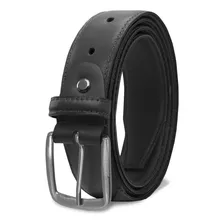 Kit 2 Cintos Masculinos Social Couro Legitimo Preto / Marrom Cor Preto/marrom Tamanho Único Foto mini 3