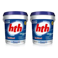 Kit 2 Cloros Concentrado Tradicional Cloro Puro Hth 10kg Foto mini 1