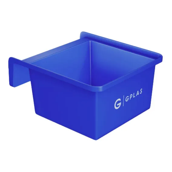 Kit 2 Cochos Para Animal 30l Azul Gplas Foto 1