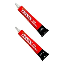 Kit 2 Cola Pegamil Universal Para Artesanato 51g Ideal para Madeira Papel Cartão Plástico Couro Tecido e Pedrarias Foto mini 3