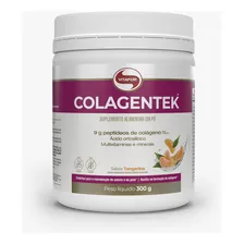 Kit 2 Colagentek Vitafor Colágeno Hidrolisado 300g Tangerina Foto mini 1