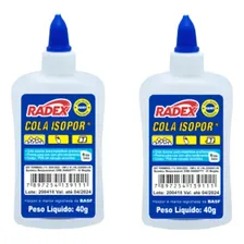 Kit 2 Colas Para Isopor Asuper 40g - Radex Foto mini 1