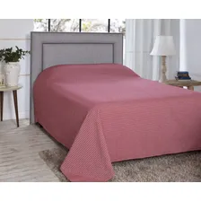 Kit 2 Colchas Cama Casal Padrão Piquet Cobre Leito 2 X2,20 M Cor Vermelho Foto mini 2